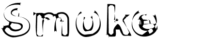Schriftart Smoke Disturbed: Mehr Infos & Vorschau Generator TTF: Smoke Disturbed Schriftart