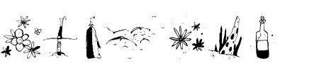 Schriftart Fleur Aux Dents: Mehr Infos & Vorschau Generator TTF: Fleur Aux Dents Schriftart