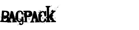 Schriftart Bagpack: Mehr Infos & Zeichen Übersicht TTF: Bagpack Schriftart