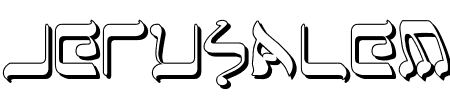 TTF: Jerusalem Shadow Font