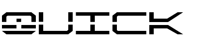 TTF: QuickStrike Font