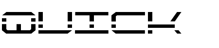 QuickQuick Schriftart