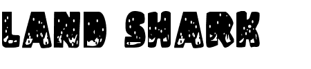 Land Shark Condensed Schriftart