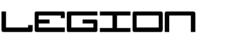 Schriftart Legion: Mehr Infos & Zeichen Übersicht TTF: Legion Schriftart
