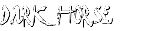 TTF: Dark Horse Shadow Schriftart