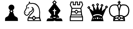 TTF: Chess-7 Schriftart