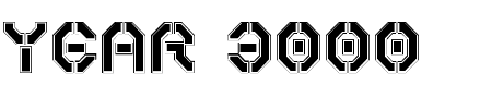 Font Year 3000 Pro: Mehr Infos & Zeichen Übersicht TTF: Year 3000 Pro Font