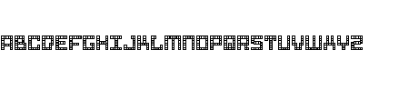 TTF: Drid Herder Bitmap Font