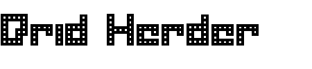 Schriftart Drid Herder: Mehr Infos & Vorschau Generator TTF: Drid Herder Schriftart