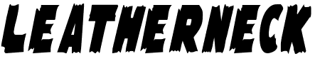 Flying Leatherneck Condensed Schriftart