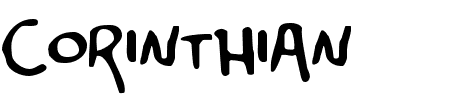 Schriftart Corinthian: Mehr Infos & Zeichen Übersicht TTF: Corinthian Schriftart