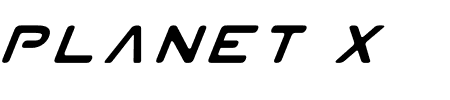 Planet N Italic Schriftart