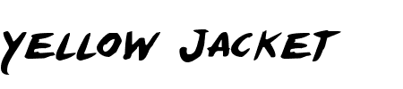 Yellow Jacket Schriftart