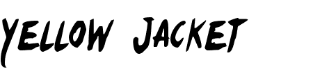 Yellow Jacket Condensed Schriftart
