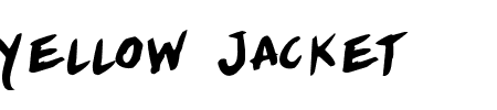 Yellow Jacket Rotate Schriftart