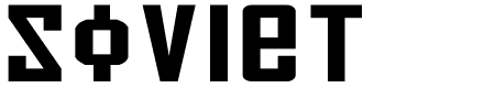 Soviet Expanded Schriftart