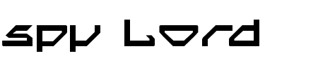 Font Spy Lord: Mehr Infos & Zeichen Übersicht TTF: Spy Lord Font