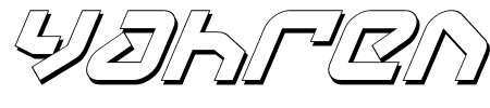 Yahren Shadow Italic Schriftart
