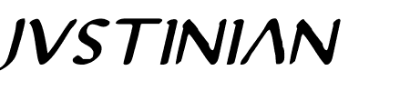Justian 2 Italic Schriftart