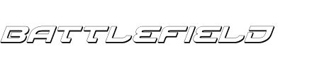 Battlefield Shadow Italic Schriftart
