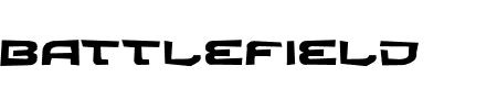 Battlefield Rock Schriftart