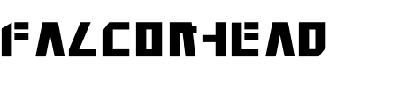 Falconhead Condensed Schriftart
