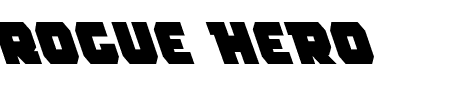 Rogue Hero Left Schriftart