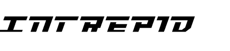 Font Intrepid: Mehr Infos & Zeichen Übersicht TTF: Intrepid Font