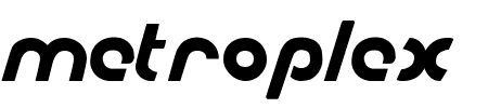 Schriftart Metroplex: Mehr Infos & Zeichen Übersicht TTF: Metroplex Schriftart