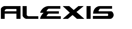 Font Alexis: Mehr Infos & Zeichen Übersicht TTF: Alexis Font