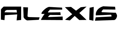 Alexis Grunge Schriftart