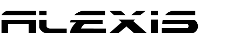 Alexis Laser Schriftart