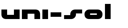 Font Uni-Sol: Mehr Infos & Zeichen Übersicht TTF: Uni-Sol Font