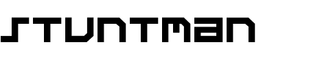 TTF: Stuntman Font