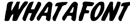 Whatafont Italic Schriftart