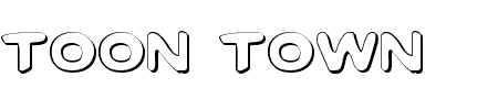 TTF: Toon Town Industrial Shadow Schriftart