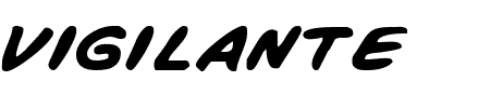 Vigilante Notes Schriftart
