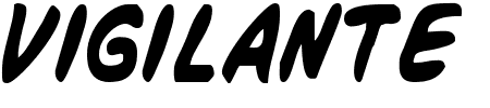 Vigilante Notes Condensed Schriftart