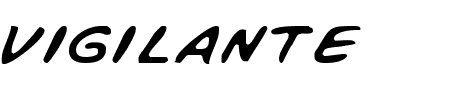 Vigilante Notes Light Schriftart