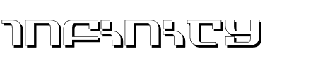 TTF: Infinity Formula Shadow Font