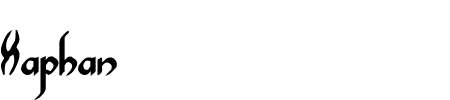 Xaphan Bold Schriftart