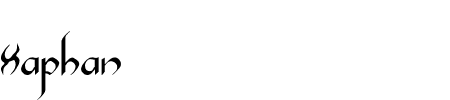 Xaphan II Schriftart