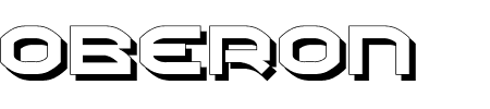 Font Oberon Shadow: Mehr Infos & Zeichen Übersicht TTF: Oberon Shadow Font