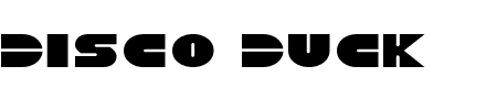 Disco Duck Expanded Schriftart