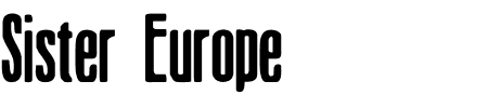 TTF: Sister Europe Font