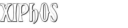 Schriftart Xiphos 3D: Mehr Infos & Vorschau Generator TTF: Xiphos 3D Schriftart