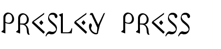 Presley Press Condensed Schriftart