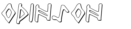 Schriftart Odinson Outline: Mehr Infos & Vorschau Generator TTF: Odinson Outline Schriftart