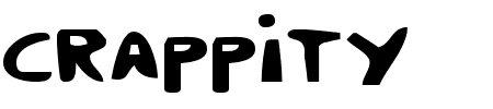Schriftart Crappity-Crap-Crap: Mehr Infos & Vorschau Generator TTF: Crappity-Crap-Crap Schriftart