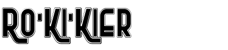 TTF: Ro'Ki'Kier Pro Schriftart